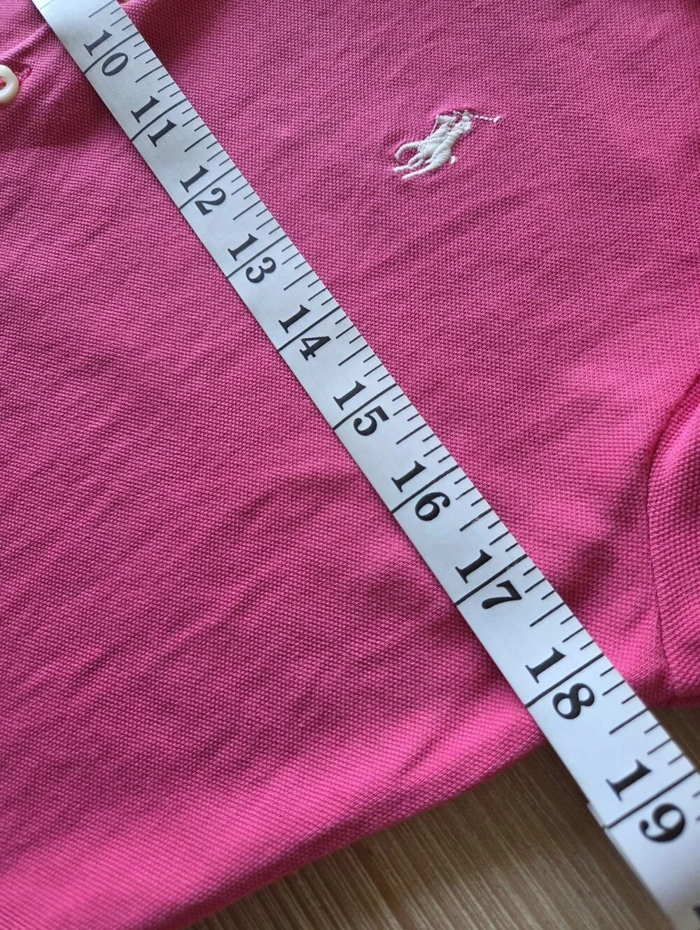 Polo Ralph Lauren Slim Fit Stretch Polo Shirt Womens Size Large